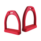 Maxbell 2Pcs Horse Riding Stirrups Non Slip Tool Rubber Pad for Horse Riding Outdoor L 11.8cmx11cm