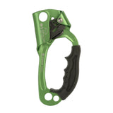 Maxbell Climbing Rope Ascender Tool for 8mm-12mm Rope Rappelling Rock Climbing Green Right Hand