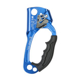 Maxbell Climbing Rope Ascender Tool for 8mm-12mm Rope Rappelling Rock Climbing Blue Right Hand