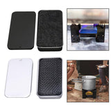 Maxbell Mini Stove Portable Camp Stove for Hiking Outdoor Activities Barbecue Black