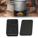 Maxbell Mini Stove Portable Camp Stove for Hiking Outdoor Activities Barbecue Black