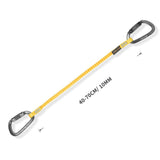 Maxbell Climbing Elastic Rope Lanyard Strong for Outdoor Sports Rappelling Gear Style A