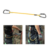 Maxbell Climbing Elastic Rope Lanyard Strong for Outdoor Sports Rappelling Gear Style A