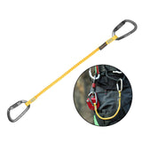 Maxbell Climbing Elastic Rope Lanyard Strong for Outdoor Sports Rappelling Gear Style A