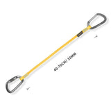 Maxbell Climbing Elastic Rope Lanyard Strong for Outdoor Sports Rappelling Gear Style B