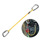 Maxbell Climbing Elastic Rope Lanyard Strong for Outdoor Sports Rappelling Gear Style B