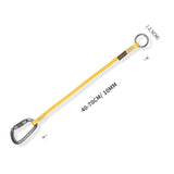 Maxbell Climbing Elastic Rope Lanyard Strong for Outdoor Sports Rappelling Gear Style C