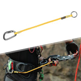 Maxbell Climbing Elastic Rope Lanyard Strong for Outdoor Sports Rappelling Gear Style C