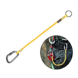 Maxbell Climbing Elastic Rope Lanyard Strong for Outdoor Sports Rappelling Gear Style C