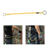 Maxbell Climbing Elastic Rope Lanyard Strong for Outdoor Sports Rappelling Gear Style D