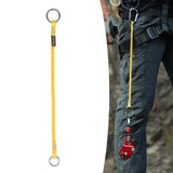 Maxbell Climbing Elastic Rope Lanyard Strong for Outdoor Sports Rappelling Gear Style D