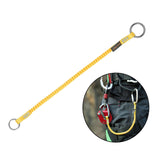 Maxbell Climbing Elastic Rope Lanyard Strong for Outdoor Sports Rappelling Gear Style D