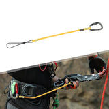 Maxbell Climbing Elastic Rope Lanyard Strong for Outdoor Sports Rappelling Gear Style E