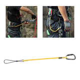 Maxbell Climbing Elastic Rope Lanyard Strong for Outdoor Sports Rappelling Gear Style E
