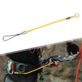 Maxbell Climbing Elastic Rope Lanyard Strong for Outdoor Sports Rappelling Gear Style F