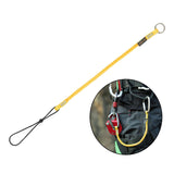 Maxbell Climbing Elastic Rope Lanyard Strong for Outdoor Sports Rappelling Gear Style F
