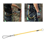 Maxbell Climbing Elastic Rope Lanyard Strong for Outdoor Sports Rappelling Gear Style F