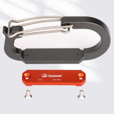 Maxbell Locking Carabiner Quick Link Durable for Rock Climbing Wind Work Exploring