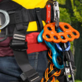 Maxbell Locking Carabiner Quick Link Durable for Rock Climbing Wind Work Exploring