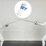 Maxbell 1 Piece Fencing Glove Bout Practice Training Equipment for Sport Training Medium Left Hand