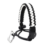 Maxbell Wide Mouth Bottle Paracord Handle Cord Braided Rope 12/18/21/24/32/40/64oz Black White