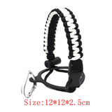 Maxbell Wide Mouth Bottle Paracord Handle Cord Braided Rope 12/18/21/24/32/40/64oz Black White