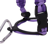 Maxbell Wide Mouth Bottle Paracord Handle Cord Braided Rope 12/18/21/24/32/40/64oz Violet