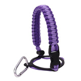 Maxbell Wide Mouth Bottle Paracord Handle Cord Braided Rope 12/18/21/24/32/40/64oz Violet