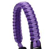 Maxbell Wide Mouth Bottle Paracord Handle Cord Braided Rope 12/18/21/24/32/40/64oz Violet