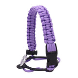 Maxbell Wide Mouth Bottle Paracord Handle Cord Braided Rope 12/18/21/24/32/40/64oz Light Violet