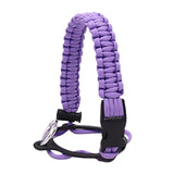 Maxbell Wide Mouth Bottle Paracord Handle Cord Braided Rope 12/18/21/24/32/40/64oz Light Violet