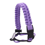 Maxbell Wide Mouth Bottle Paracord Handle Cord Braided Rope 12/18/21/24/32/40/64oz Light Violet