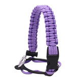 Maxbell Wide Mouth Bottle Paracord Handle Cord Braided Rope 12/18/21/24/32/40/64oz Light Violet