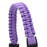 Maxbell Wide Mouth Bottle Paracord Handle Cord Braided Rope 12/18/21/24/32/40/64oz Light Violet