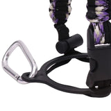 Maxbell Wide Mouth Bottle Paracord Handle Cord Braided Rope 12/18/21/24/32/40/64oz Black Violet Camo