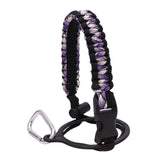 Maxbell Wide Mouth Bottle Paracord Handle Cord Braided Rope 12/18/21/24/32/40/64oz Black Violet Camo