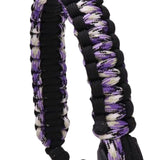 Maxbell Wide Mouth Bottle Paracord Handle Cord Braided Rope 12/18/21/24/32/40/64oz Black Violet Camo