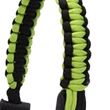 Maxbell Wide Mouth Bottle Paracord Handle Cord Braided Rope 12/18/21/24/32/40/64oz Black Green