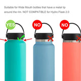 Maxbell Water Bottle Handle Protective Silicone Sleeve for Outdoor Activities Sports Gray Small