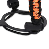 Maxbell Water Bottle Handle Protective Silicone Sleeve for Outdoor Activities Sports Orange Medium