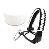Maxbell Water Bottle Handle Protective Silicone Sleeve for Outdoor Activities Sports White Medium