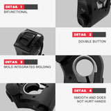 Maxbell 2 in 1 Motorcycle Light Horn Switch Waterproof Bike Handlebar Grip Control