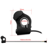 Maxbell 2 in 1 Motorcycle Light Horn Switch Waterproof Bike Handlebar Grip Control