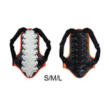 Maxbell Children Back Protector Motocross Protection Guard for Riding Downhill S White