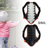 Maxbell Children Back Protector Motocross Protection Guard for Riding Downhill S White