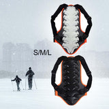 Maxbell Children Back Protector Motocross Protection Guard for Riding Downhill S White