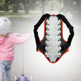 Maxbell Children Back Protector Motocross Protection Guard for Riding Downhill S White