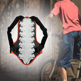 Maxbell Children Back Protector Motocross Protection Guard for Riding Downhill S White