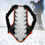Maxbell Children Back Protector Motocross Protection Guard for Riding Downhill M White