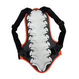 Maxbell Children Back Protector Motocross Protection Guard for Riding Downhill L White